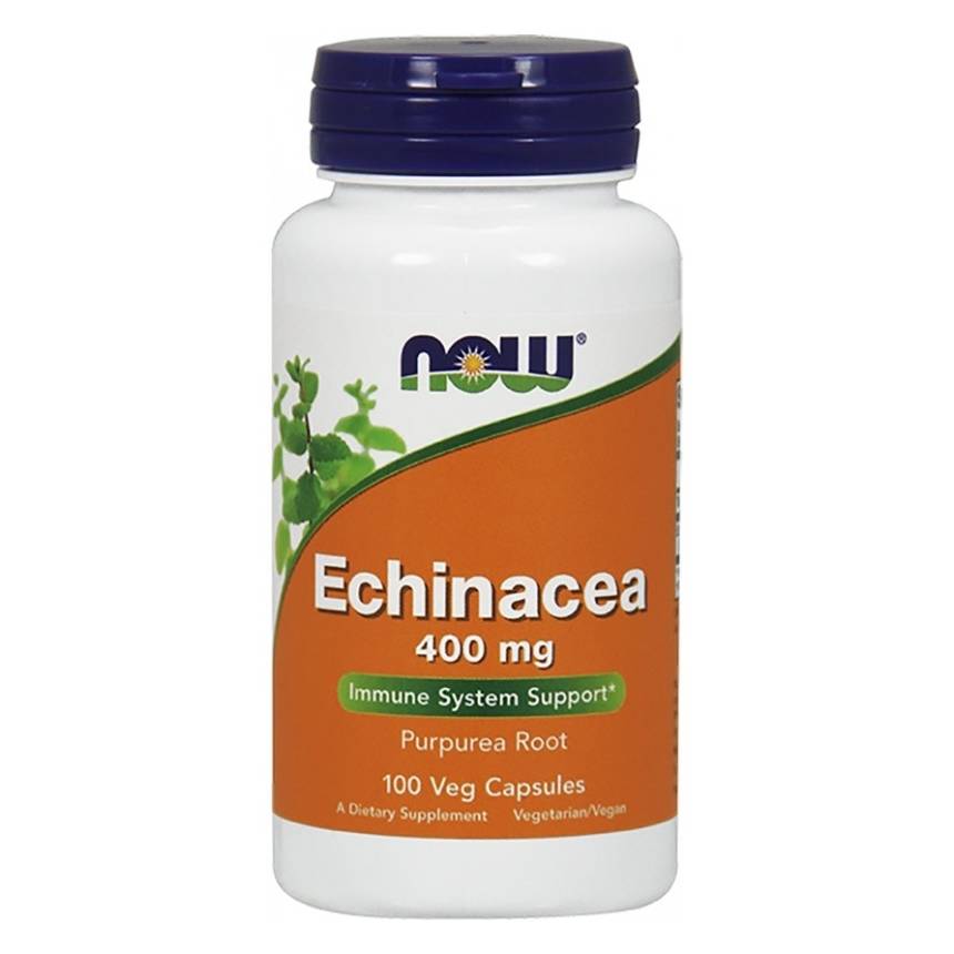 Now foods Echinacea 400 mg 10 weg. kaps.