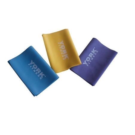 YORK- PILATES SET - ZESTAW 3 TAŚM DO PILATES