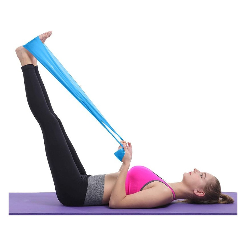 YORK- PILATES SET - ZESTAW 3 TAŚM DO PILATES