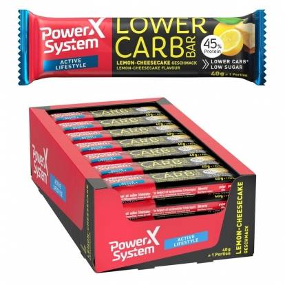 Power System LOWER CARB Protein baton 40g