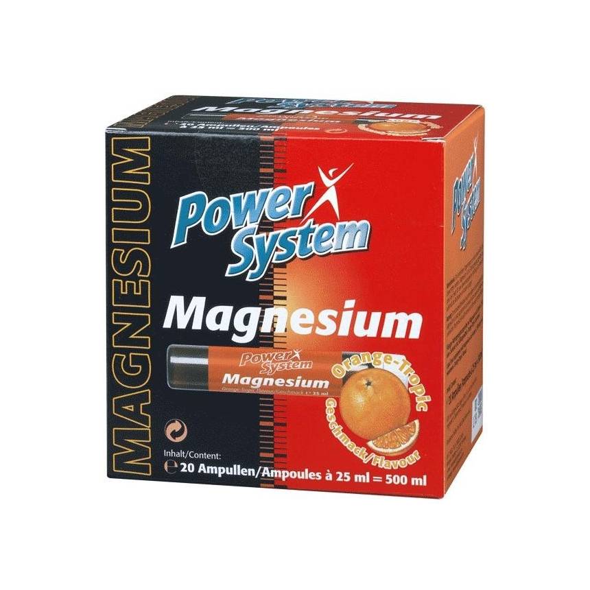 Power System Magnez 20 amp., Smak: Pomaracza