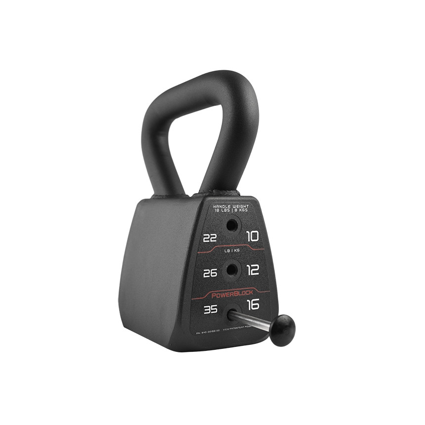 PowerBlock Regulowane Kettlebell 8-16kg