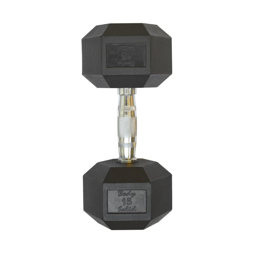 Body-Solid hantle gumowane HEX