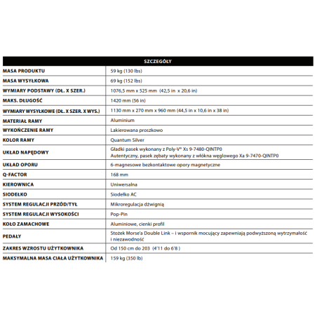 Schwinn X BIKE rower spinningowy