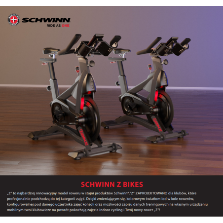 Schwinn Z BIKE rower spinningowy z miernikiem mocy