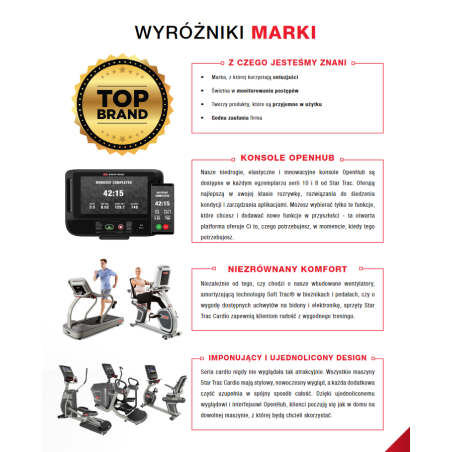 Bieżnia STAR TRAC - STRC