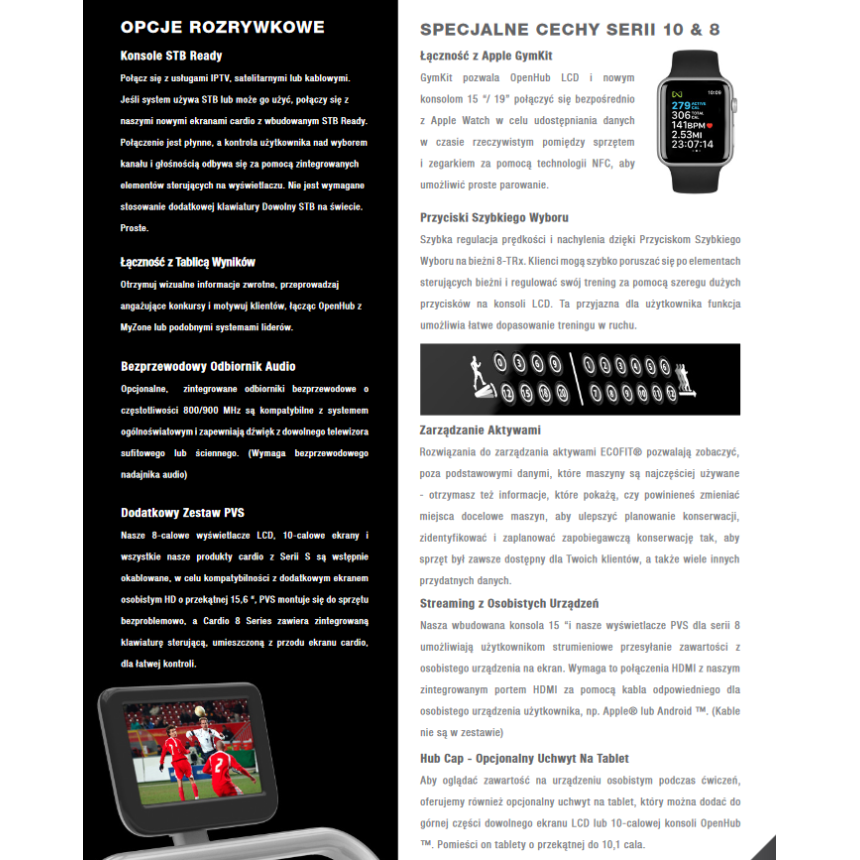 Bieżnia STAR TRAC 10TRx Free Runner- LCD