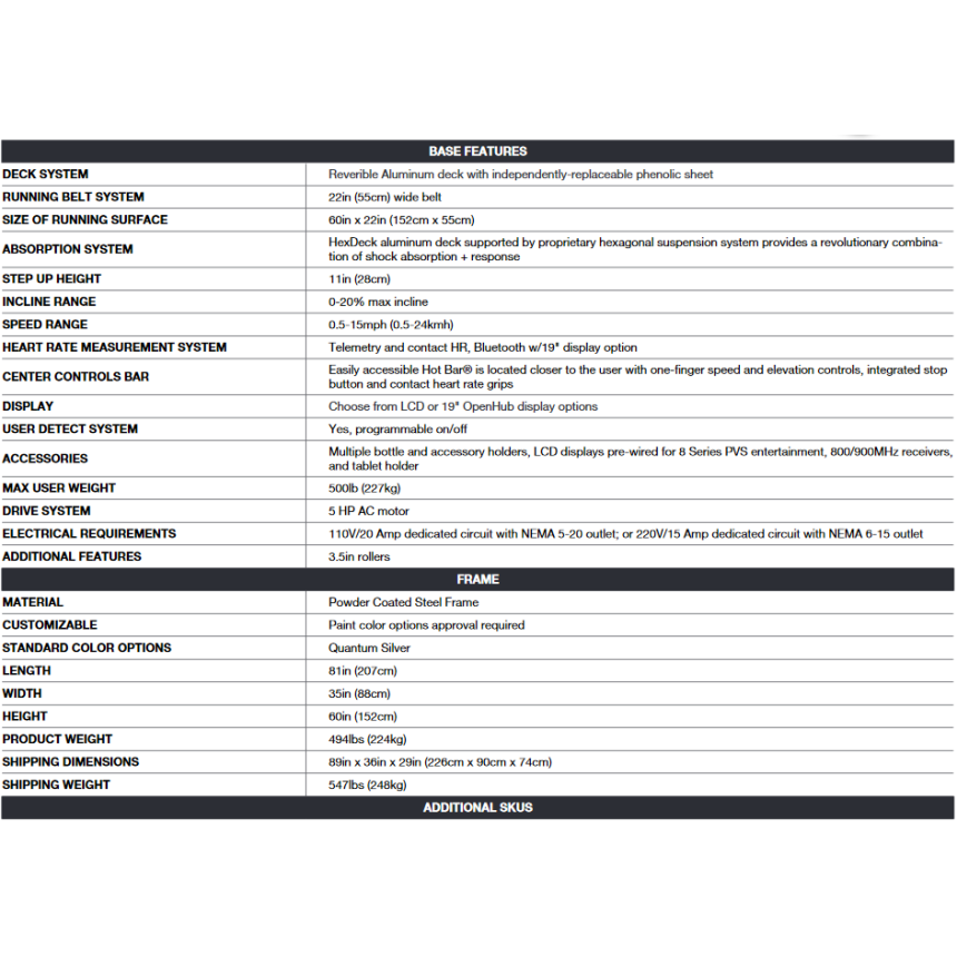 Bieżnia STAR TRAC 10TRx Free Runner- LCD