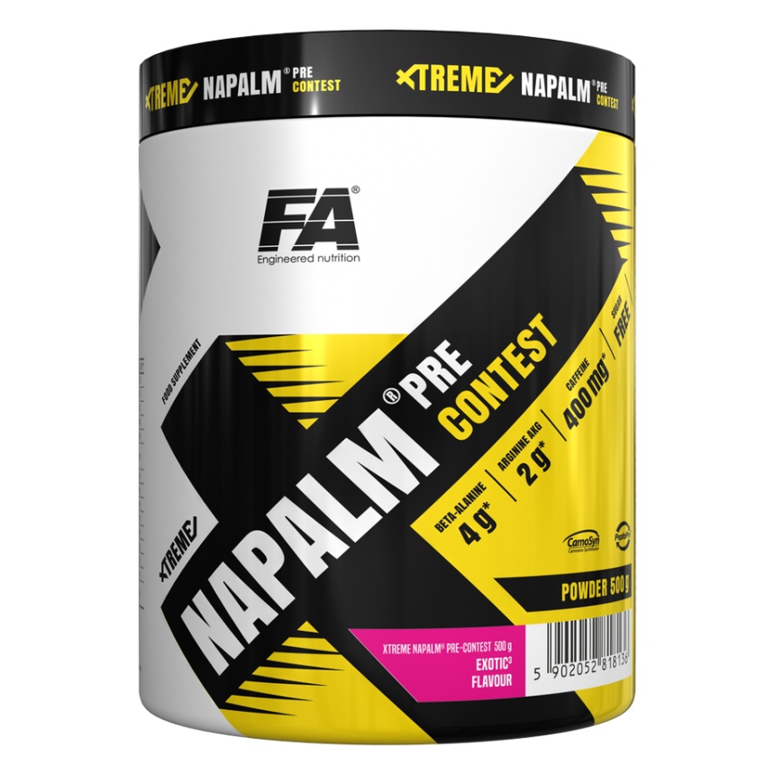 Fitness Authority Xtreme Napalm Pre-Contest 500g, Smak: Exotic