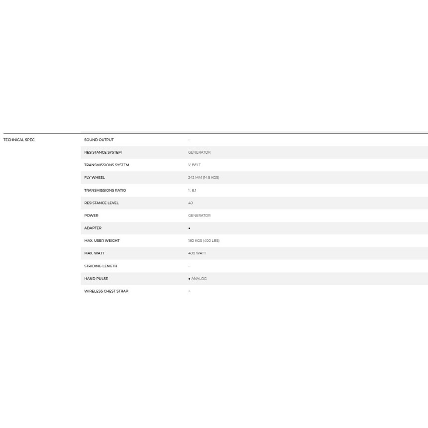 VERTEX USA ROWER POZIOMY R22.1