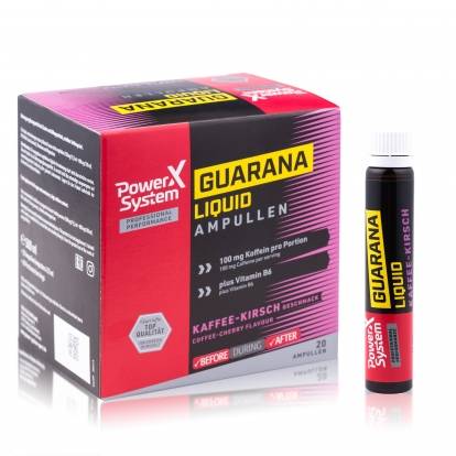 Power System Guarana 2000 mg Liquid shot - 20 amp.