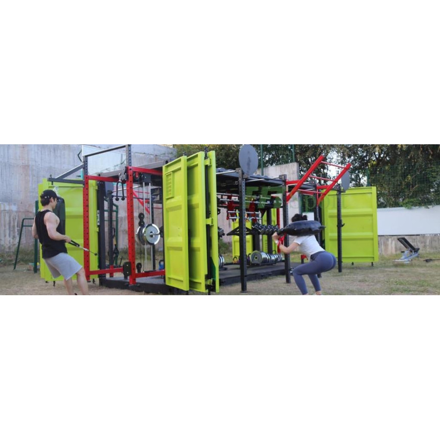 Siłownia konter, Crossfit - wielostanowiskowa siłownia