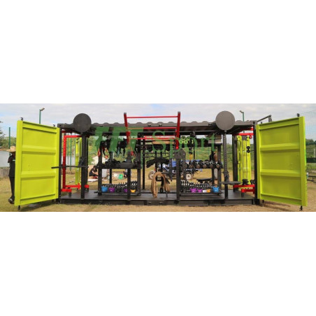 Siłownia konter, Crossfit - wielostanowiskowa siłownia