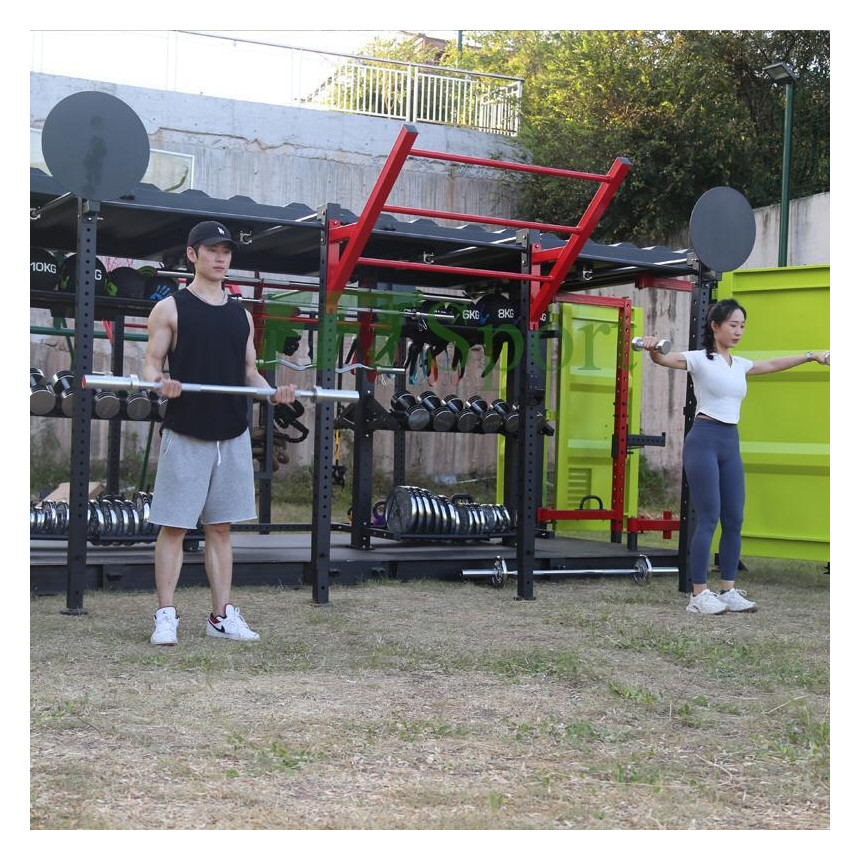 Siłownia konter, Crossfit - wielostanowiskowa siłownia