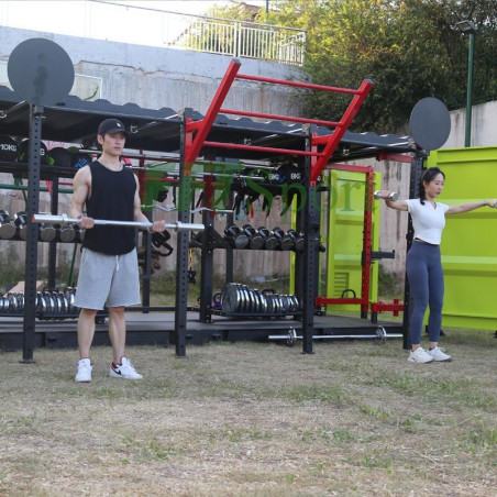 Siłownia konter, Crossfit - wielostanowiskowa siłownia