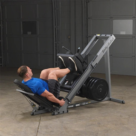 Body-Solid Suwnica Wypychanie Przysiady Leg Press & Hack Squat