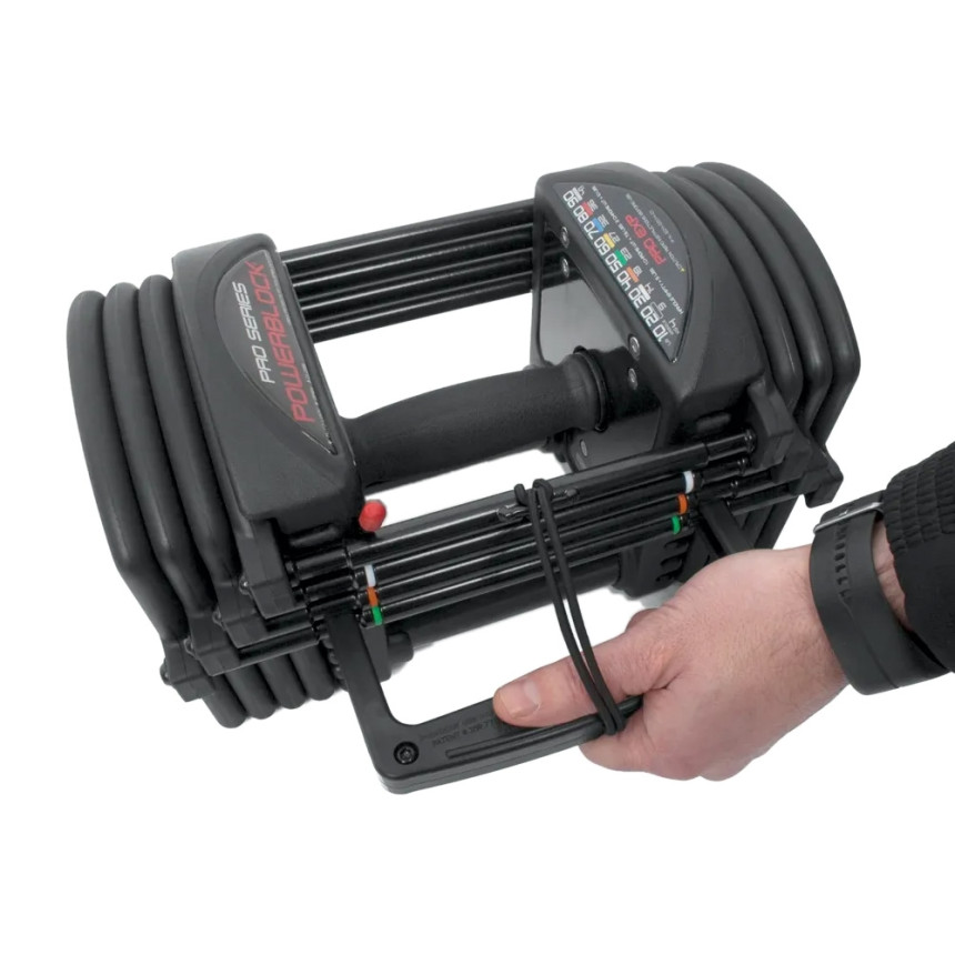 Hantle regulowane PowerBlock® Pro-Exp Set 5-50 waga 2.2÷23kg