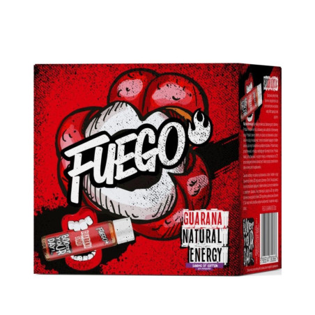 Fuego Guarana Natural Energy Shot 25 ml x 20 ampułek