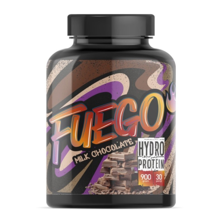Fuego Hydro Protein 900 g Mleczna Czekolada – Szybka regeneracja z pysznym smakiem