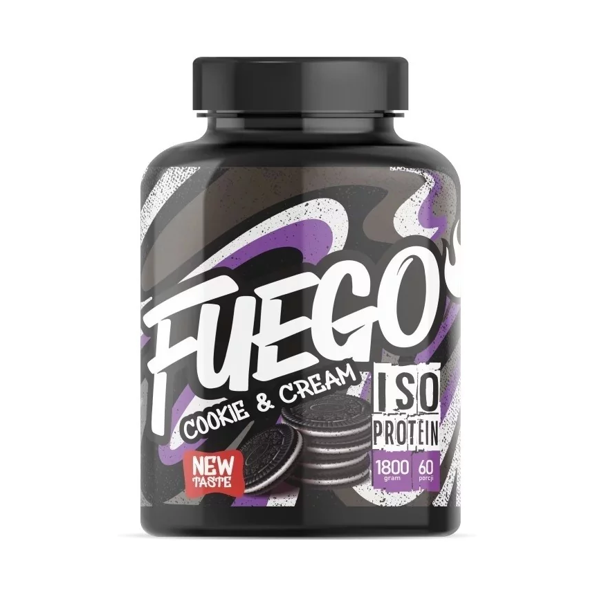 FUEGO ISO PROTEIN Ciastko z Kremem 1800 G – Izolat białka serwatkowego premium
