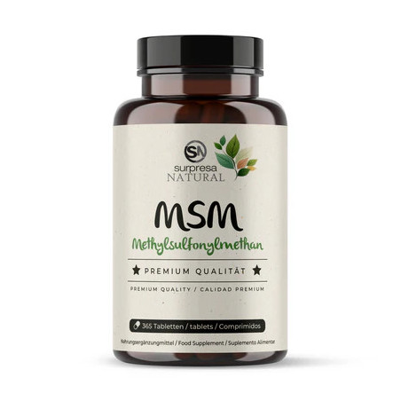 Surpresa NATURAL MSM 365 tabletek